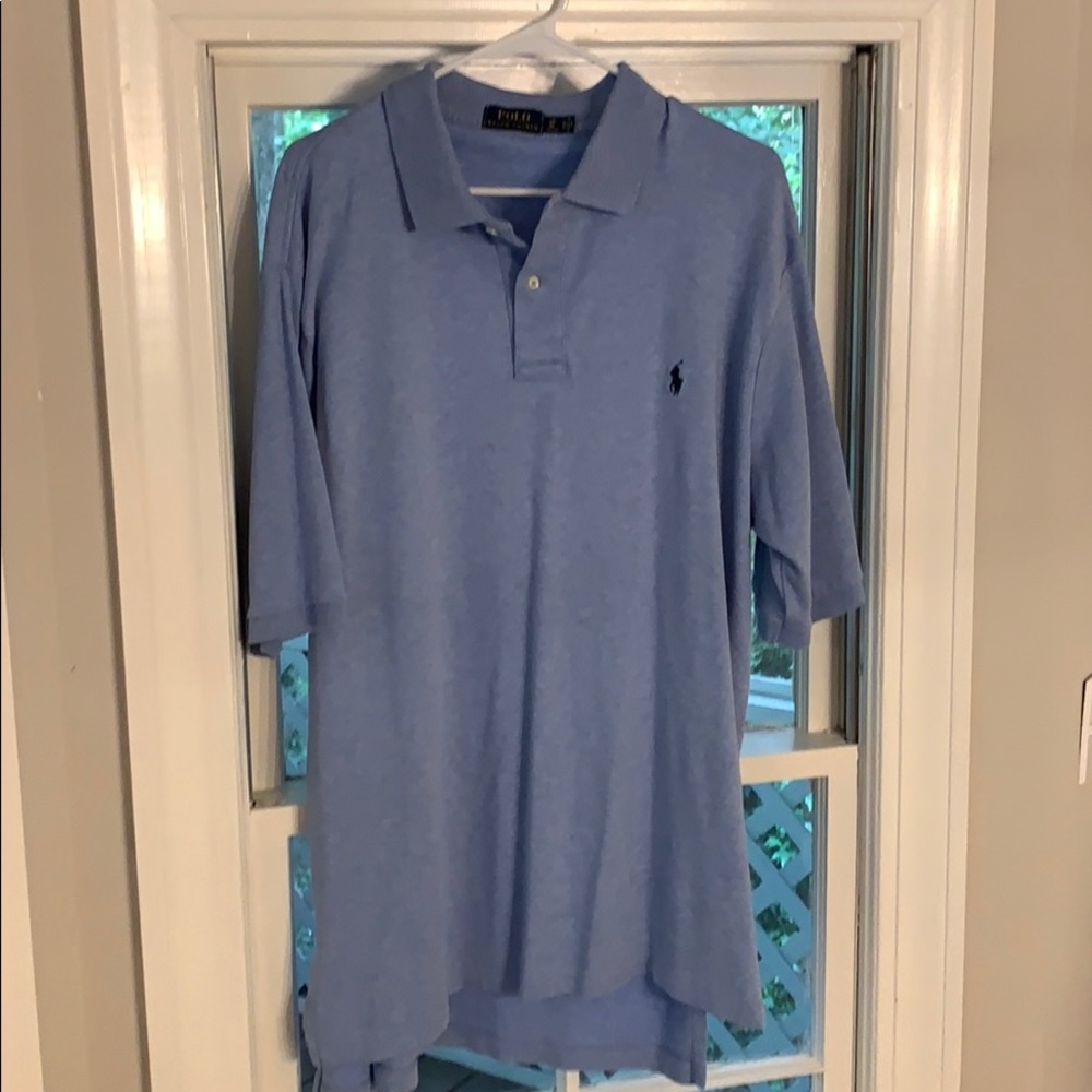 Polo shirt sky blue